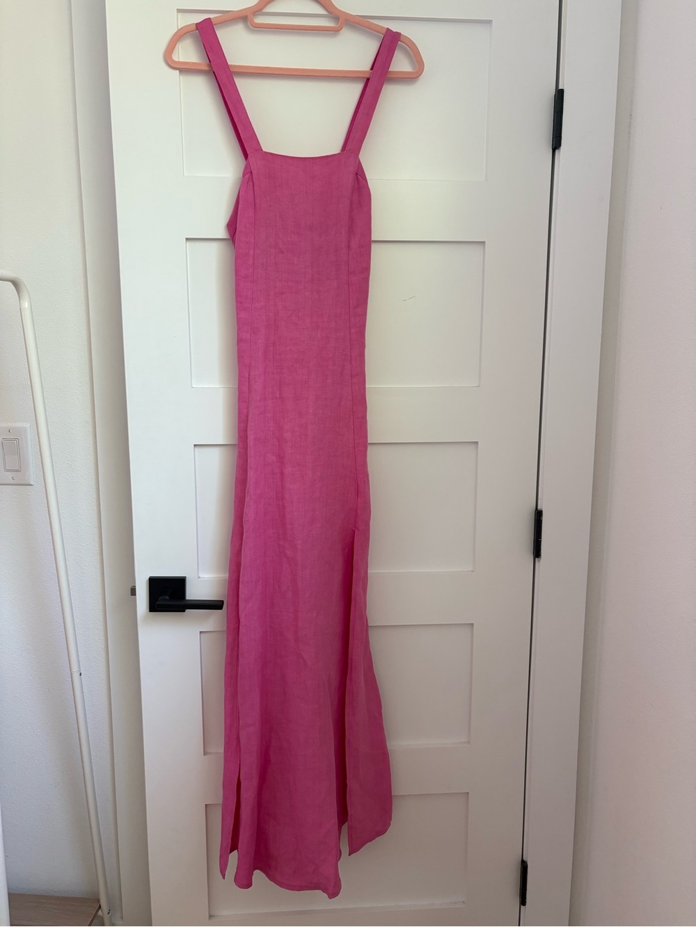 Forte Forte Pink Linen Maxi Dress